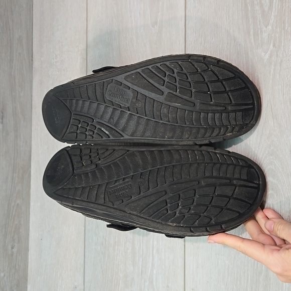 Finn Comfort Women Samara Leather Hook&loop Sandals shoes sz 42/11 - Picture 12 of 14